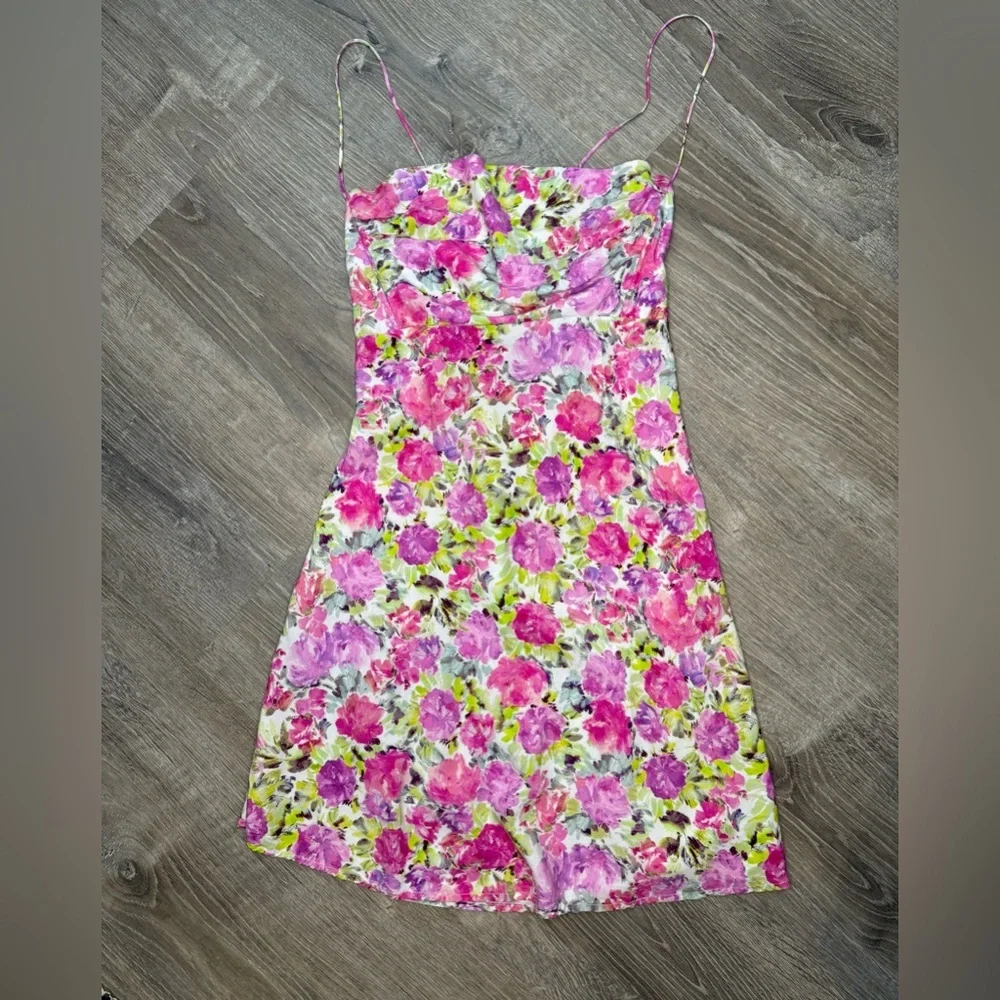 For Love & Lemons Paulina Mini Dress Small - Picture 6 of 11